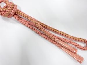 未使用品　正絹　手組帯締め